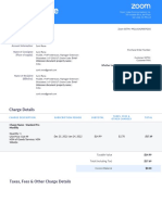 Charge Details