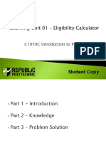 LU01 EligibilityCalculator Student