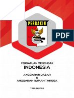 Anggaran Dasar / Anggaran Rumah Tangga Pengurus Besar Persatuan Berburu Dan Menembak Seluruh Indonesia Tahun 2022