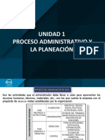 Unidad 1 Proceso Administrativo y La Planeacion 1