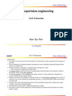 Biosepartaion Engineering: Ch.6: Extraction