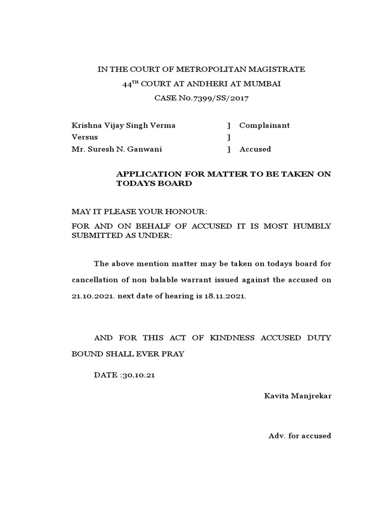warrant-cancellation-application-pdf-criminal-justice-crime