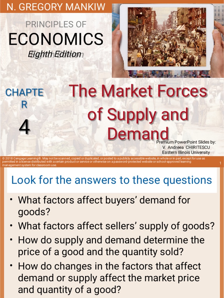 Premium CH 4 The Market Forces of Supply and Demand | PDF | Supply ...
