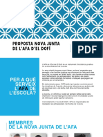 Proposta Nova Junta AFA El Dofí - 2022-2023
