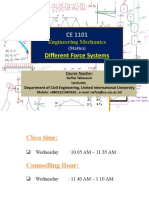 Engineering Mechanics: Force Systems