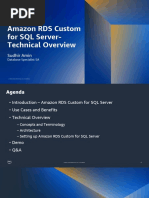 Amazon RDS Custom