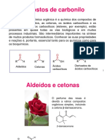 Compostos de Carbonilo: Aldeídos e Cetonas