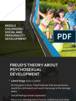 Middle Childhood - Social Personality Devt