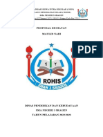 Proposal Maulid Nabi Tahun 2022