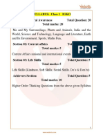 IGKO Syllabus For Class 1 Free PDF
