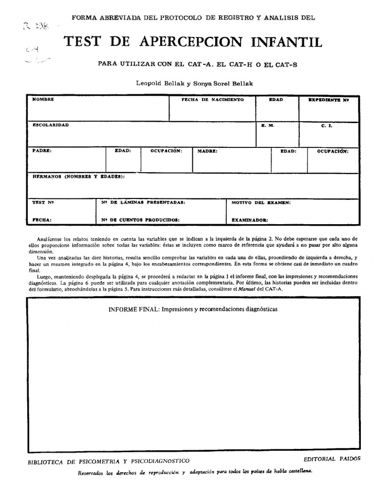 Protocolo Cat | PDF