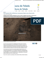 Un tesoro de cerámicas romanas bajo una churrería - La Tribuna de Toledo