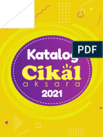 Katalog Cikal Aksara 2021