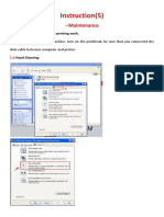 5-Instructions of Machine Maintenance A3 A3 Uv l1800