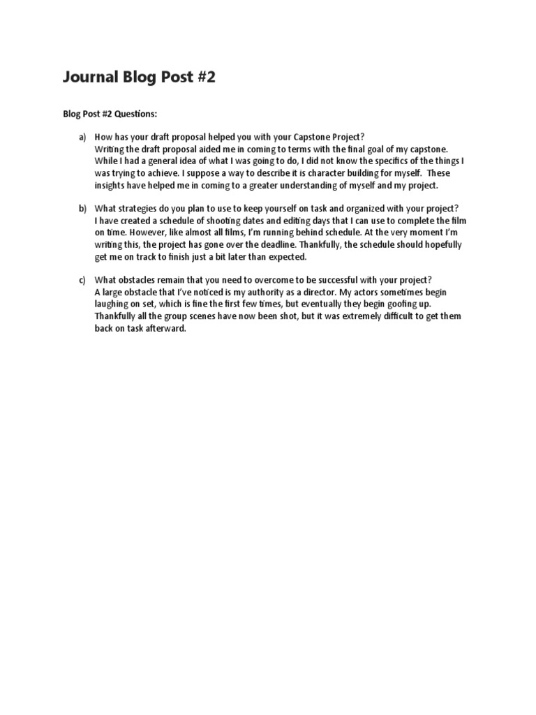 Journal Blog Post 2 | PDF