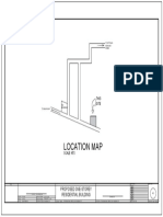 Proposed One-Storey Residential Building Location Map