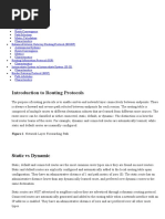 Introduction To Routing Protocols