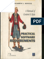 Benjamin L Kovitz-Practical Software Requirements - A Manual of Content and Style-Manning Publications (1998)