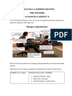 Introducción a la Ingeniería Industrial - Ergonomía en el puesto de trabajo