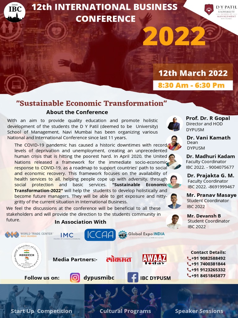 IBC Final Poster 1 | PDF | Economies