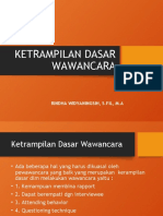 Tahap Pelaksanaan (Wawancara)