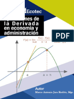 Derivada - Aplicaciones a la economia y administración