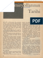 Demiryollarının Tarihi: Provided by Istanbul Sehir University Repository