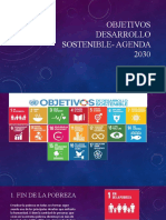 Objetivos Desarrollo Sostenible - Agenda 2030