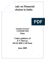 Financial Inclusion in India