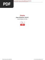 Oracle Actualtests 1z0-071 Exam Dumps 2021-Apr-09 by Ian 124q Vce