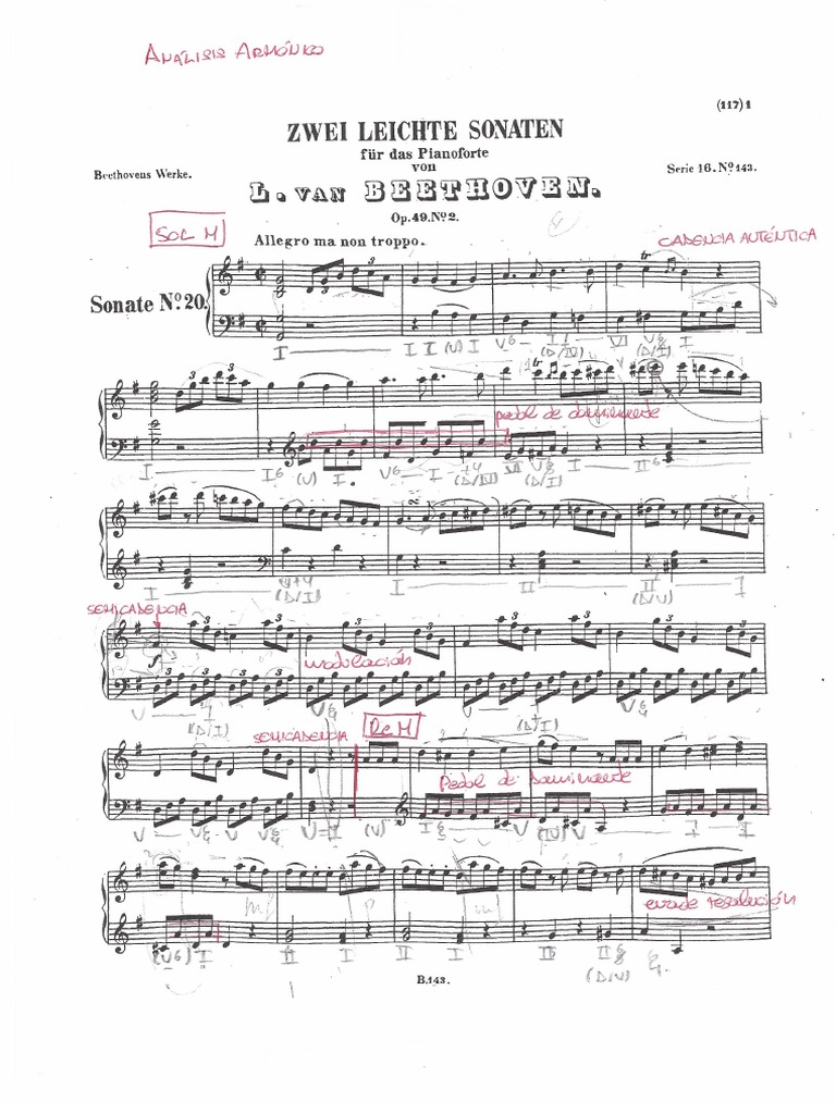 Analisis Armonico Beethoven PDF