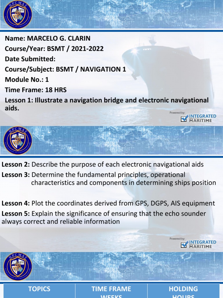 Navigation 1: Electronic Aids Overview | PDF | Navigation | Compass
