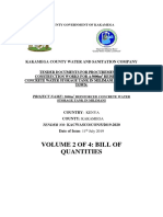 Volume 2 of 4 - Bill of Quantities