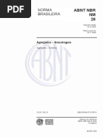 NBR NM 26 - 2009 - Agregados - Amostragem