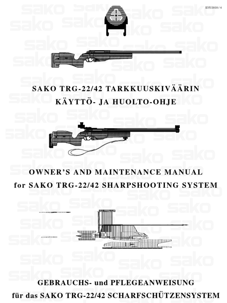 Sako trg-22 Et trg-42 149 | PDF
