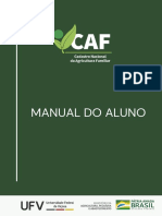 MANUAL DO ALUNO CAF - ENAGRO