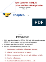 Simple Queries in SQL Table Creation and Data Manipulation