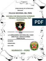 Huánuco - Perú 2022: Policía Nacional Del Perú