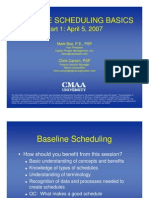 Baseline Scheduling Basics - Part-1