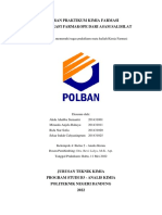 Laporan Praktikum - Uji Monografi Farmakope Dari Asam Salisilat