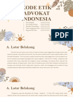Kode Etik Advokat Indonesia