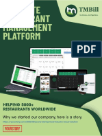 Complete Restaurant Management Platform in a Single Dashboard