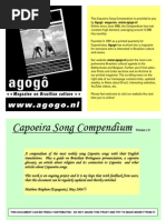Capoeira Song Compendium Version 1.0 International | PDF | Mock ...