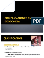 Complicaciones en Exodoncia