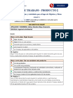 P.2° Matriz Objetivos Smart