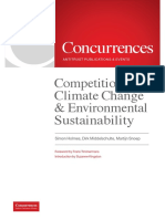 Competition Law Climate Change Environmental Sustainability James Webber