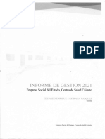 Informe de Gestion Vigencia 2021