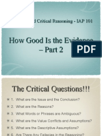 Symbolic and Critical Reasoning - IAP 101