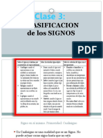 Clase 3 Clasificación de Los Signos 2021