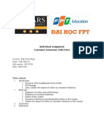 Trần Cẩm Tú - HS170764 - MKT201 - Individual assignment